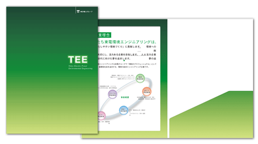 会社案内フォルダータイプ実績